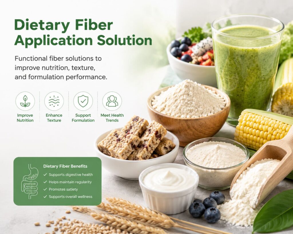 Dietary Fiber Application Solution